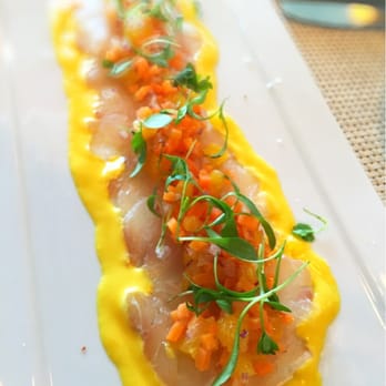 Verde - Fish carpaccio - New American Near Me - Miami, Florida Verde - Fish carpaccio - New American Near Me - Miami, Florida