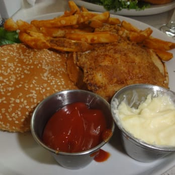 George's At Alys Beach - The "famous grouper sandwich." - New American Near Me - Alys Beach, Florida