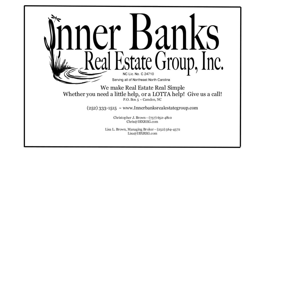INNER BANKS REAL ESTATE GROUP, INC. Updated August 2024 Camden