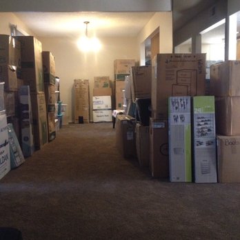 Burgess Moving Storage - Packed & stacked - Movers Near Me - Riverside, California