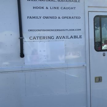 Oregon Fishmongers - a white food truck - Food Trucks Near Me - Newport, Oregon Oregon Fishmongers - a white food truck - Food Trucks Near Me - Newport, Oregon