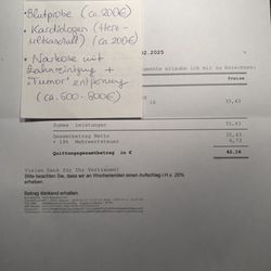 Tierarztpraxis Haveldüne & Katzenpension - 1250€ um eine Entzündung an der Backe meines Katers zu operieren