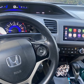Stereo City Pros - Dash of 2012 Honda Civic with Kenwood Stereo - Electronics Near Me - Carmichael, California