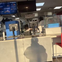 They had a child working in the front & by the oven!