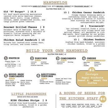 Old97Tavern - Menu - Arcades Near Me - Danville, Virginia