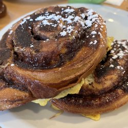 Maddie's Bagel & Eatery - Cinnamon Roll French Toast