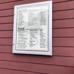 Menu items Menu items