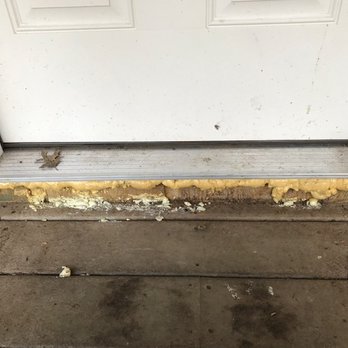 Raindrop Landscape & Maintenance - look at the foam he left under the door - Landscaping Near Me Raindrop Landscape & Maintenance - look at the foam he left under the door - Landscaping Near Me