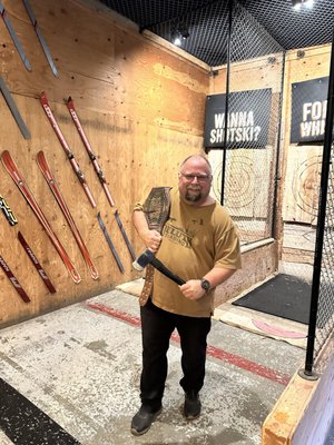 Forged Axe Throwing by null