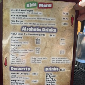 La Cueva Cafe - 2025 menu - Mexican Near Me - Taos, New Mexico