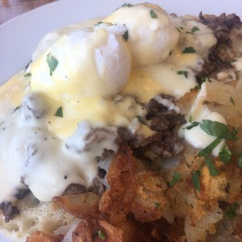 Iron Rooster - Steak & Cheese Benny - American Near Me - Baltimore, Maryland Iron Rooster - Steak & Cheese Benny - American Near Me - Baltimore, Maryland