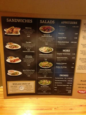 Menu photo 1 Noodles and Company Blaine, MN