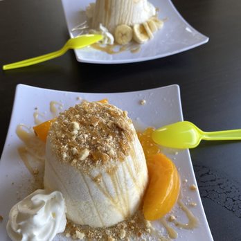 Vampire Penguin - Dulce de Leche and Peach Cobbler - Desserts Near Me - Fresno, California