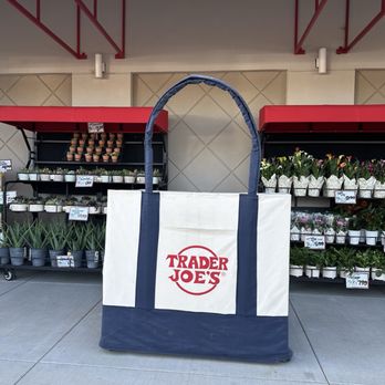Trader Joe's - Giant tote bag - not for sale ;) - Grocery Near Me - Tracy, California Trader Joe's - Giant tote bag - not for sale ;) - Grocery Near Me - Tracy, California