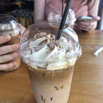 Deja Brew Coffeehouse & Deli - Iced Nutella latte - Coffee & Tea Near Me - Bethlehem, Pennsylvania Deja Brew Coffeehouse & Deli - Iced Nutella latte - Coffee & Tea Near Me - Bethlehem, Pennsylvania