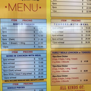 Tony's Fried Chicken - Chicken Wings Near Me - Sacramento, California