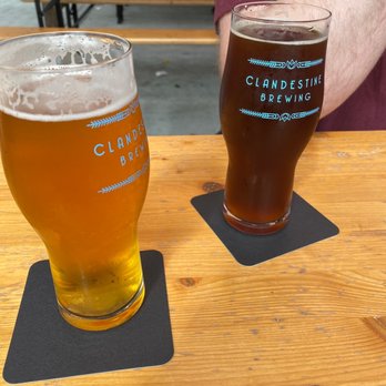 Clandestine Brewing - Belgian Blonde and Weizenbock - Breweries Near Me - San Jose, California