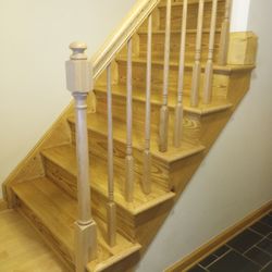 New Horizon Home Improvement - Staircase Refinishing