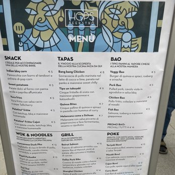 Hops Beerstro - Menu - Asian Fusion Near Me - Trieste, TS Hops Beerstro - Menu - Asian Fusion Near Me - Trieste, TS