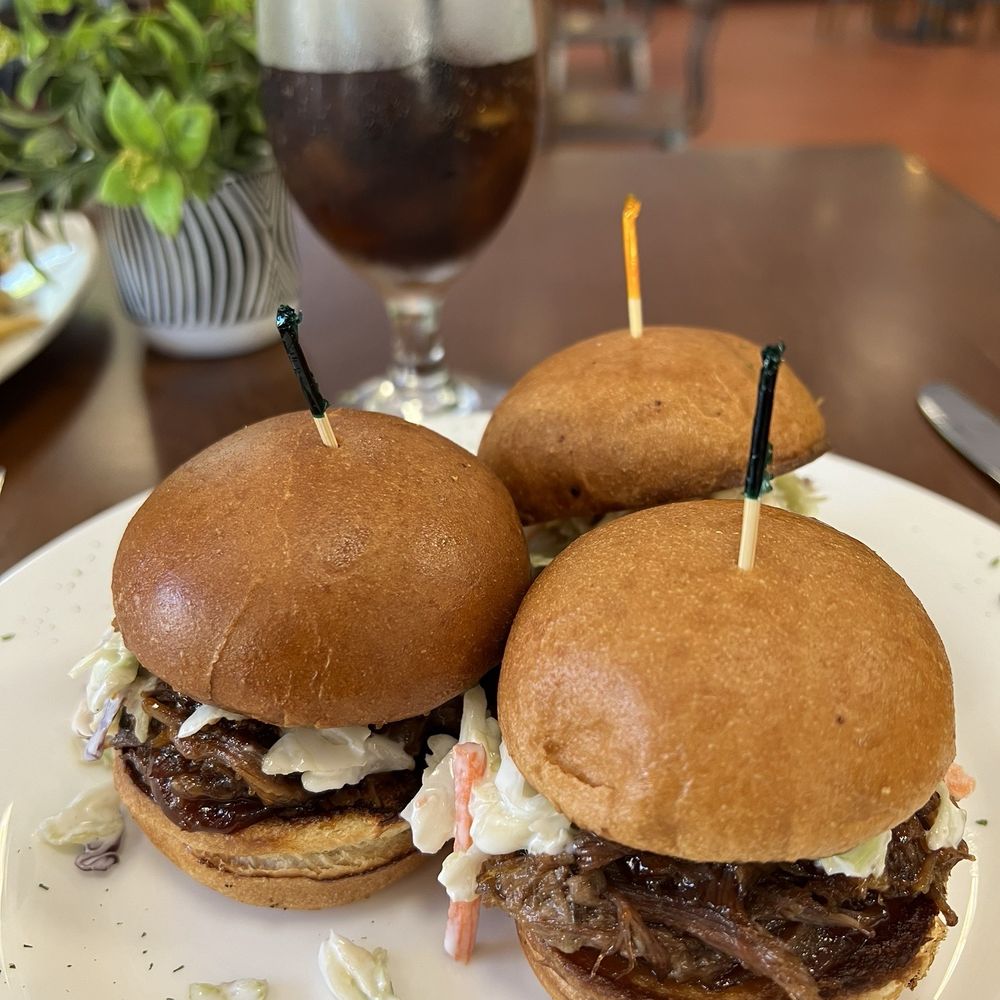 New Town Cafe - Bbq short rib sliders - Breakfast & Brunch Near Me - Turlock, California