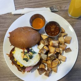 Birria breakfast sandwich Birria breakfast sandwich