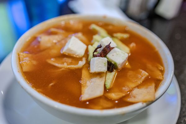 Photo of Adelita's Taqueria & Bar - San Jose, CA, US. Tortilla Soup ($9)