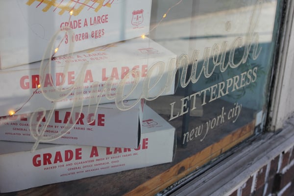 Greenwich Letterpress by null