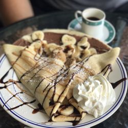 Chocolate Banana Crepe