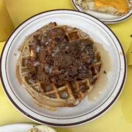 Vegan Chicken and Waffle