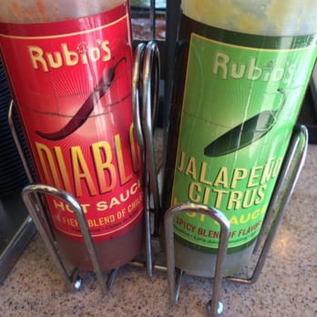 Rubio's Coastal Grill - Jalapeño citrus salsa has some tasty heat - Mexican Near Me - La Jolla, California Rubio's Coastal Grill - Jalapeño citrus salsa has some tasty heat - Mexican Near Me - La Jolla, California