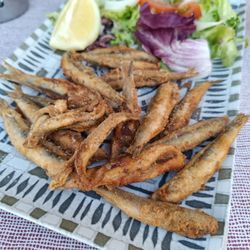 Restaurante Valladolid - Boquerones fritos del menú del día (13€)