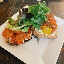 Gryphon Cafe - Red pepper ricotta toast
