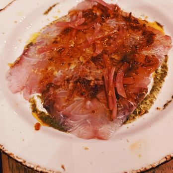 Giovedi - Kampachi Crudo - Asian Fusion Near Me - Honolulu, Hawaii