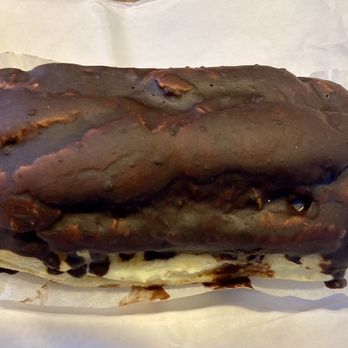 Sergio's Bakery and Cafe - The GIANT and very delicious chocolate covered eclair. - Bakeries Near Me - Albuquerque, New Mexico