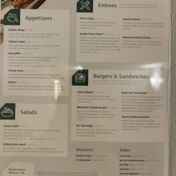 H Street Grille - Dinner menu