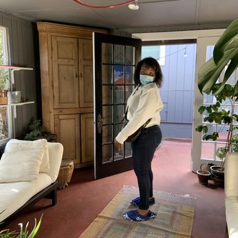 Alonya Buford - Keller Williams - Here she is, always following masking and bootie-wearing protocol while house hunting! - Real Estate Agents Near Me - Oakland, California Alonya Buford - Keller Williams - Here she is, always following masking and bootie-wearing protocol while house hunting! - Real Estate Agents Near Me - Oakland, California