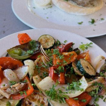 BESO Restaurant - Grilled veggies and Cevapi - Modern European Near Me - Las Vegas, Nevada
