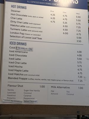 Menu photo 3 Moguls Coffee House Whistler, BC Menu photo 3 Moguls Coffee House Whistler, BC