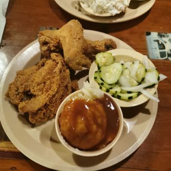 Lambert's Cafe - Fried chicken was massive! - Seafood Near Me - Foley, Alabama