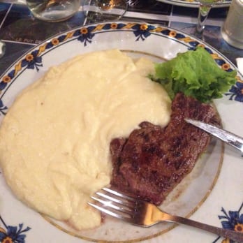 Le Plomb du Cantal - Steak with the garlic/cheese mashed potatoes. Delicious - Auvergnat Near Me - Paris, 75 Le Plomb du Cantal - Steak with the garlic/cheese mashed potatoes. Delicious - Auvergnat Near Me - Paris, 75
