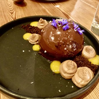 Miller Union - Chocolate Mousse with Flourless Chocolate Cake - Southern Near Me - Atlanta, Georgia