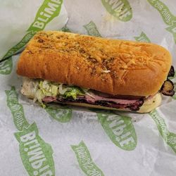 Blimpie - 11/23/23 regular size pastrami combo