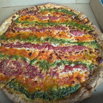 South Bay Pizza - MVP (MARINARA, VODKA, PESTO) - Pizza Near Me - Redondo Beach, California South Bay Pizza - MVP (MARINARA, VODKA, PESTO) - Pizza Near Me - Redondo Beach, California