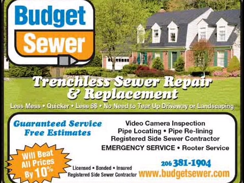 Slide of Budget Sewer