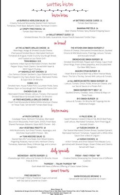 Menu photo 3 Scotties Bistro Longview, TX