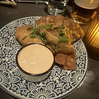 Chroma Modern Bar + Kitchen - Corned Beef Brisket Empanadas - New American Near Me - Orlando, Florida Chroma Modern Bar + Kitchen - Corned Beef Brisket Empanadas - New American Near Me - Orlando, Florida
