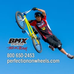 Perfection On Wheels - Dustin Mc Cardy in the air at a school assembly