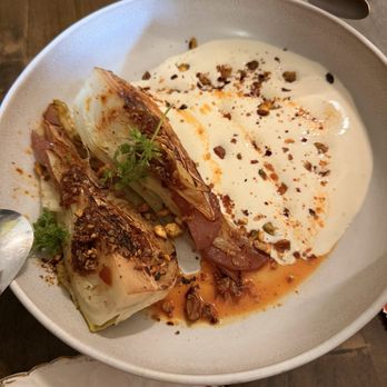 Atelie by The Experience - Roasted cabbage - Wine Tasting Room Near Me - Dallas, Texas