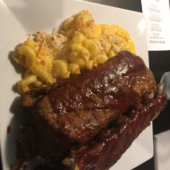 Big Dog Craft Brewing - Full rack of ribs and crab Mac n cheese. The ribs were huge with lots of meat - Brewpubs Near Me - Lancaster, Pennsylvania Big Dog Craft Brewing - Full rack of ribs and crab Mac n cheese. The ribs were huge with lots of meat - Brewpubs Near Me - Lancaster, Pennsylvania