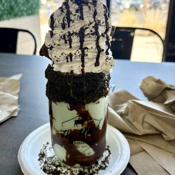 The Yard Milkshake Bar - Mint mudslide shake - Ice Cream & Frozen Yogurt Near Me - Goodyear, Arizona The Yard Milkshake Bar - Mint mudslide shake - Ice Cream & Frozen Yogurt Near Me - Goodyear, Arizona